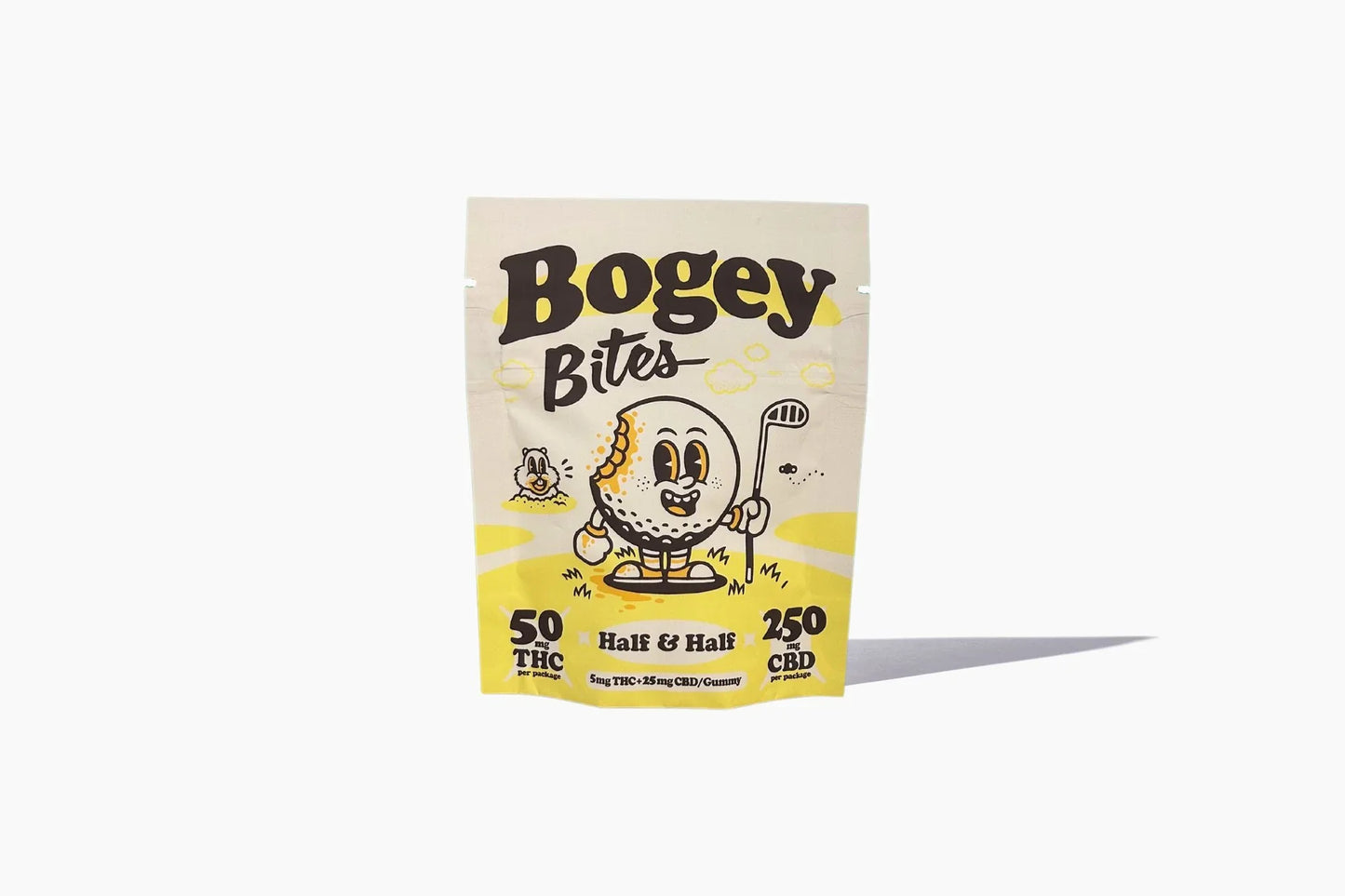 Bogey Bites THC/CBD Gummies (50mg THC + 250mg CBD)