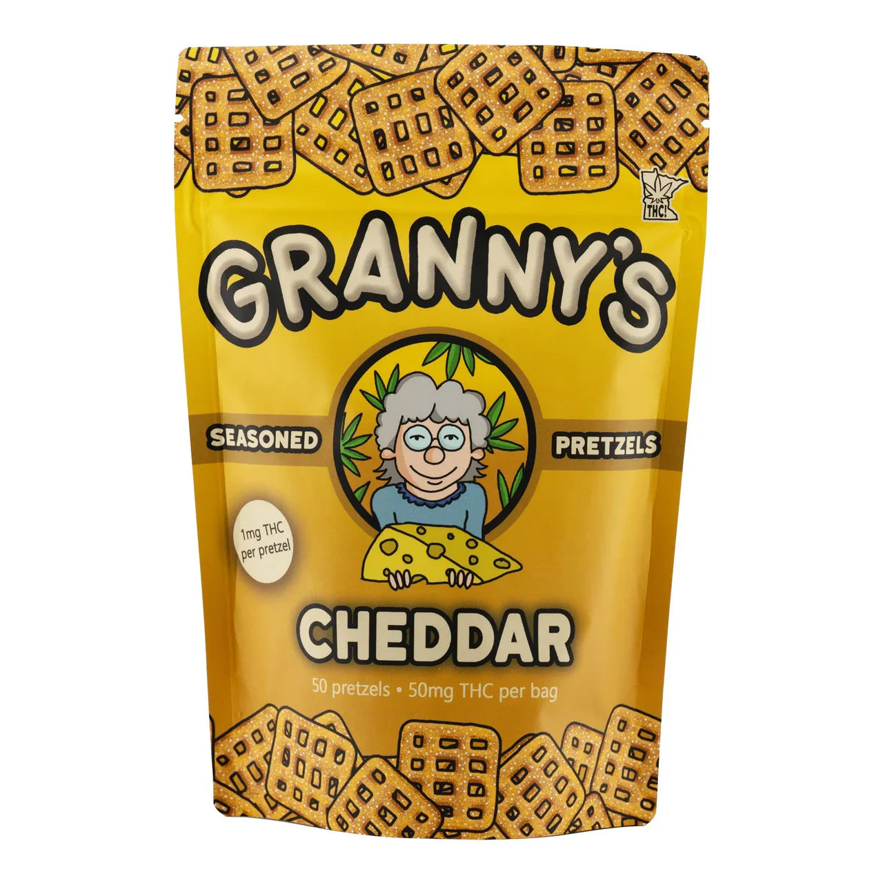 Granny's THC Seasoned Pretzels (50mg)