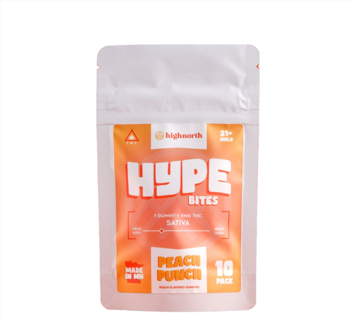 High North Hype Bites THC Gummies (50mg)