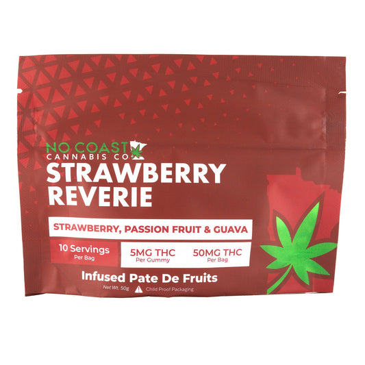 No Coast THC Pâte De Fruit Gummies (50mg)